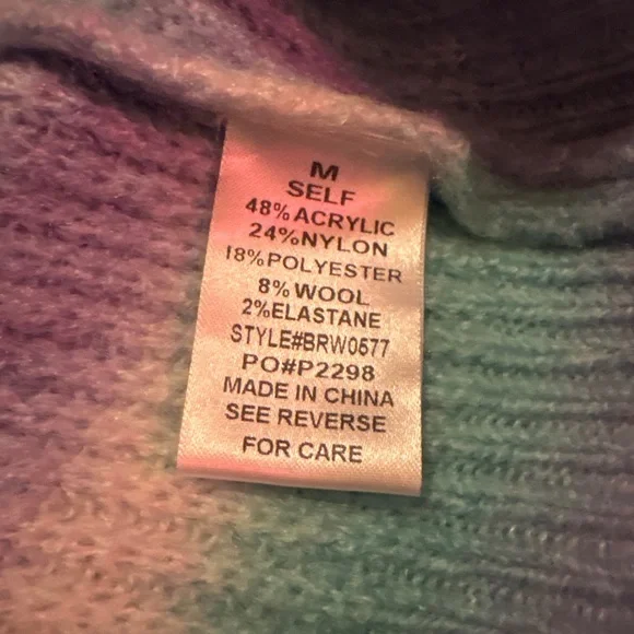 NWOT Bailey Rose Cardigan Sweater M - Picture 4 of 4